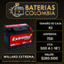 Batería Willard Extrema Titanio 750 / Caja 42 / Polaridad Derecha / En Descuento