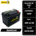 Baterías Duncan Liberty 1200 / Caja 48