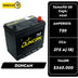 Baterías Duncan 750 / Caja NS60 /
